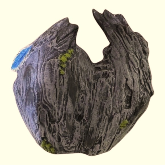 Ceramic ART Native American MAN WOMAN Statue Figurine HAND PAINTED 7" - Picture 3 of 3